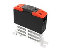 monofásico SSR de la retransmisión estado sólido del carril estruendo 10A 25A 40A con CA control DC disipador calor(DC Control AC,25A)