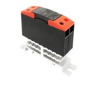 monofásico SSR de la retransmisión estado sólido del carril estruendo 10A 25A 40A con CA control DC disipador calor(DC Control DC,10A)