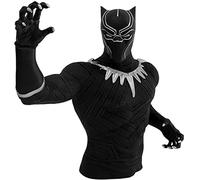 Monogram Capitán América-Black Panther Bust Bank (Espardosis) [Importación Alemán]