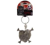 Disney Llavero de peltre Monogram NBC Jack and Sally 2,54 cm
