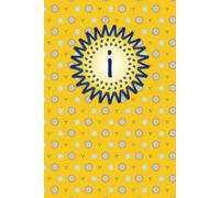 Monogram I Blank Paper Notebook: Yellow Journal with Personalized Design from an Initial Letter I with Numbered Pages, Space to Add Dates, Checklist Pages, and Index Section