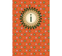 Monogram I Lined Paper Notebook: Orange Journal with Personalized Design from an Initial Letter I with Numbered Pages, Space to Add Dates, Checklist Pages, and Index Section