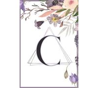 Monogram Letter C Journal: Beautiful Notebook for You, Friends, Family, or as a Gift! Personalized and Compact!