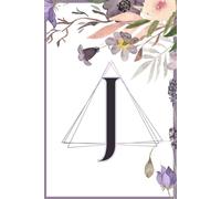 Monogram Letter J Journal: Beautiful Notebook for You, Friends, Family, or as a Gift! Personalized and Compact!