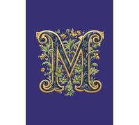 Monogram M Journal: Green Cover Lined Notebook for Writing, Journaling, Notes and Ideas | 100 Pages, 7 x 10 Inch | Personalized Initial Letter M ... Work, or Gifts - Softcover Matte Finish