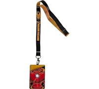MONOGRAM Marvel Iron Man - Cordón para tarjetas de identificación con reactor de arco de pecho, talla única