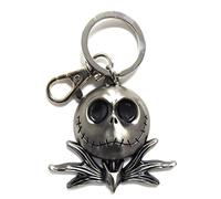 Monogram- Pesadilla Antes de Navidad Llavero Cabeza Jack Skellington, (26571)