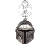 MONOGRAM Star Wars Mandalorian Helmet Pewter Keyring