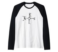 Monograma de Carlomagno Camiseta Manga Raglan