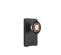 Monograma Inicial S en una Corona de Rosas PopSockets PopWallet para MagSafe