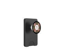 Monograma Inicial X en una Corona de Rosas PopSockets PopWallet para MagSafe