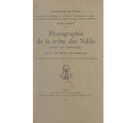 Monographie De La Tribu Des Ndiki (banen Du Cameroun) (2). Vie Sociale