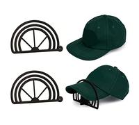 MONOJLY 2 Piezas Dobladora de Alas de Sombrero Banda Curva de Sombrero Requiere Vaporización Conveniente Moldeador con Ranuras Opcionales para Todas Las Gorras