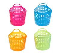MONOJLY Cestas de plástico para Almacenamiento de Escritorio de Oficina, Organizador de Maquillaje, Cubo de Basura