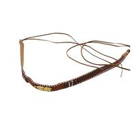 MONOJLY Cinta de Sombrero Americana - Banda para Fedora, Vaquero y Sombreros Occidentales - Cintas de Cuero y Paja