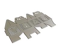 MONOJLY Plantilla de troqueles de corte de metal para caja de bebé, plantilla de tarjeta de papel para álbumes de recortes