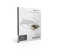monolith - Láminas de plastificado A4 80 mic, paquete de 100 | De alto brillo, transparente, para plastificar documentos y fotos