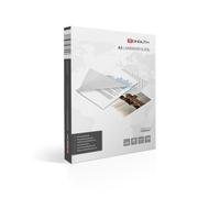 monolith - Láminas de plastificado DIN A5, 80 mic, paquete de 100 | De alto brillo, transparente, para plastificar documentos y fotos