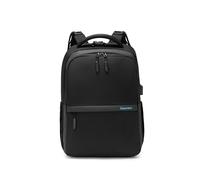 monolith - Mochila para portátil i-Stay de 15,6 pulgadas | Mochila de negocios en negro con tecnología AGS para una gran comodidad