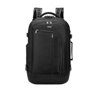 monolith - Mochila para portátil i-Stay de 15,6 pulgadas y 30 L | Mochila de negocios en negro con bolsillo con cremallera