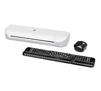 monolith - Set de laminadora 4 en 1 con regla de corte | Set de laminado con redondeador de esquinas y 20 láminas de laminado