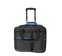 monolith - Trolley de negocios blue line de 33 L | Maleta de mano en color negro con compartimento para portátil de 15,6 pulgadas