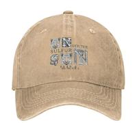 Monólogo de Miedo y Hambre Gorra de béisbol Lavada por la Luna Videojuego Estilo Callejero Sombreros de Padre Verano Unisex Hombres Hippies Gorra Snapback