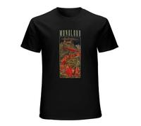 Monolord Im Staying Home Relapse Records and Happy T-Shirt Black Mens tee Unisex Shirt M