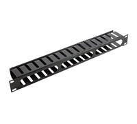 TOMY Guía 1U para cableado Monolyth con tapa - accesorio para armario rack