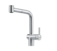 MONOMANDO ATLAS PULL-OUT INOX SPRAY