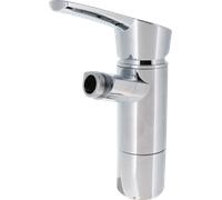 Monomando comet como con conexión de ducha 1/2" e interruptor altura 17 cm cromo