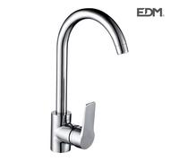 Monomando fregadera caño alto edm