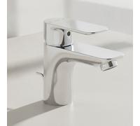 Monomando HANSA Batería de lavabo HANSABASIC 5540 - Desagüe con varilla metal Al