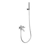 IMEX BDM039-4NQ MONZA Grifo Monomando Baño/Ducha Color Níquel Cepillado