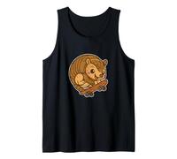 Monopatín Armadillo Retro Dibujos Camiseta sin Mangas