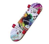 Monopatín con la del Dedo - Mini Patinete de Dedo de aleación, Control Deslizante de Superficie esmerilada | Favor de para niños, Escenario, práctica de Trucos, Desarrollo de Habilidades,