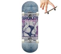 Monopatín de Dedo, versátil, con Patrones realistas y Divertidos, Juguetes para Dedos para Movimientos de Dedos | Diapasones de minimonopatín para Juguetes educativos y