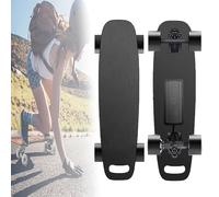 Monopatín eléctrico con mando a distancia, motores de largo alcance de 350-700 W, velocidad de 20-35 kph, ruedas de absorción de golpes, frenado suave de 4 velocidades, ideal para principiantes y