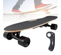 Monopatín eléctrico con motor de 350 W, longboard eléctrico con control remoto, 3 modos, velocidad máxima de 22 km/h, tabla de 8 capas, monopatines eléctricos para principiantes y adolescentes.