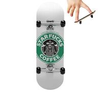 Monopatín Genérico Dedo - Tabla de arce, Mini Juguete de Skateboard, Ligero | Tecla Portátil, Juguetes de Dedos para niños, niñas, cumpleaños, regalos de Navidad