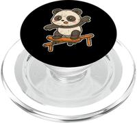 Monopatín Kawaii Panda Cartoon PopSockets PopGrip para MagSafe