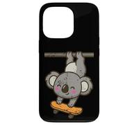 Monopatín Koala Hangout Cartoon Carcasa para iPhone 13 Pro