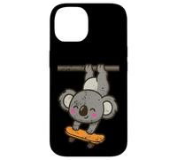 Monopatín Koala Hangout Cartoon Carcasa para iPhone 14