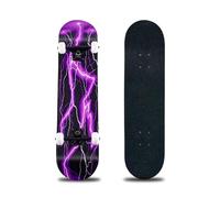 Monopatín, monopatín completo de 31 x 8 pulgadas, madera de arce de 8 capas, rodamientos ABEC-11 y ruedas 95A, monopatines estándar para niños, adolescentes, adultos, principiantes