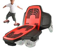 Monopatín principiante, monopatín adulto antideslizante para patines de carretera | Tabla dividida con ruedas de PU, de patinaje a deriva para el deslizamiento al aire libre,