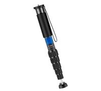 Monopie ligero de carbono multipieza, soporta 20 kg de rodamiento para cámaras DSLR y teléfonos inteligentes, base de soporte para trípodes retráctiles