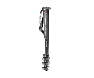 Monopod Manfrotto MPMXPROC4 fibra carbono 4 secciones Quick Power Negro ultraligero