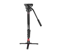 Monopod Neewer GM76 179 cm con cabeza de fluido y trípode