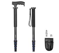 Monópode y alpinista de Aluminio Koolehaoda con asa, Secciones de 5 Patas, Capacidad de Carga de 7 kg.