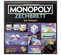 Monopoly Board Crawl Party Game - Juego Oficial de Monopoly para Adultos a Partir de 21 años, versión Alemana